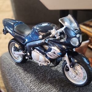 Triumph Midnight Blue Motorcycle Model